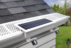 Solar Powered Security Spotlight
