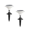 Solar-Powered LED Martini Lamp Lights (Set of 2)