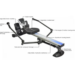 Space Saving Adjustable Rower