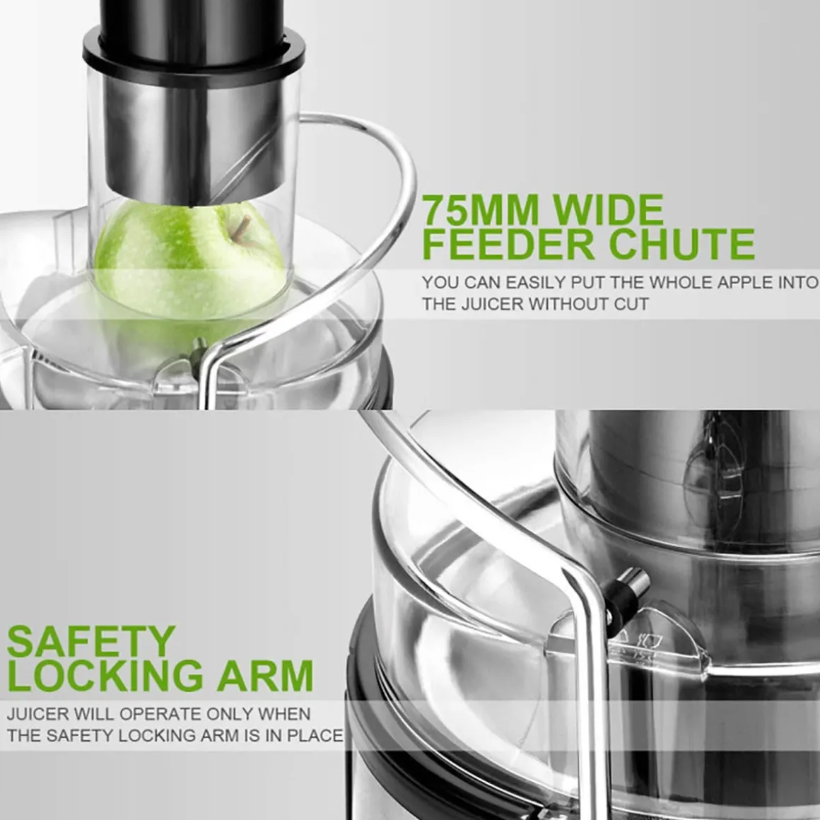 2-Speed Electric Juice Press