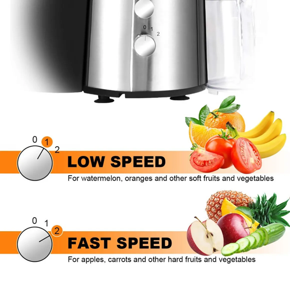 2-Speed Electric Juice Press