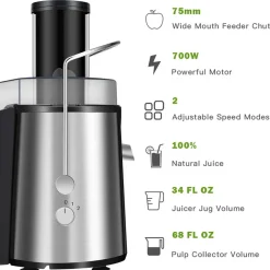 2-Speed Electric Juice Press