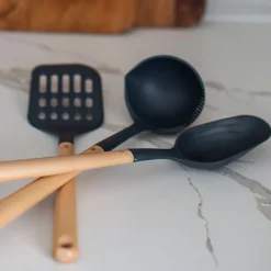 Spoon Rest/Cookbook Holder and Tool Set Bundle