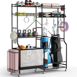 Sports Equipment Garage Organizer