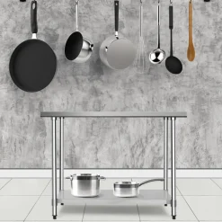 Stainless Steel Commercial Kitchen Worktable