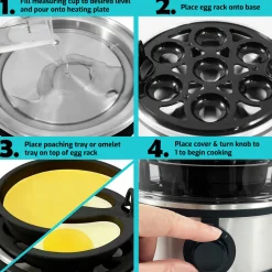 Stainless Steel Easy Egg Cooker