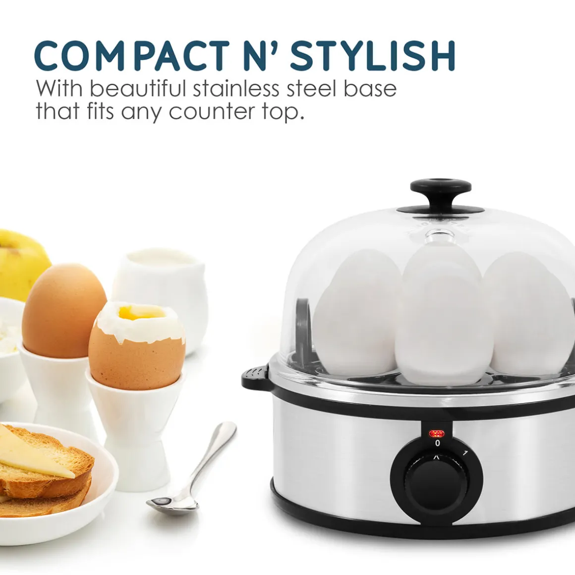 Stainless Steel Easy Egg Cooker
