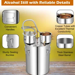 Stainless Steel Home Distillery Kit