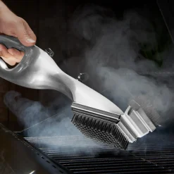 Stainless Steel Steam Cleaning Grill Brush