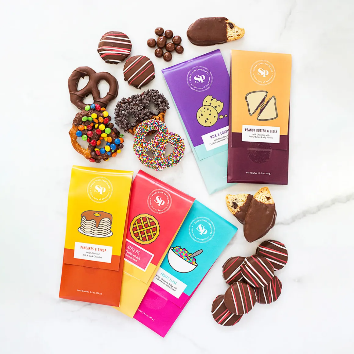 Sugar Plum Nostalgic Chocolate Bar Gift Box