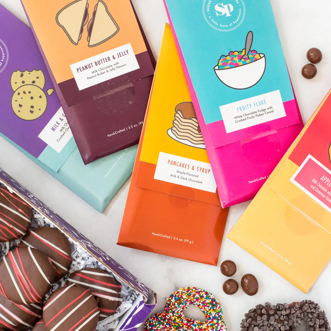 Sugar Plum Nostalgic Chocolate Bar Gift Box