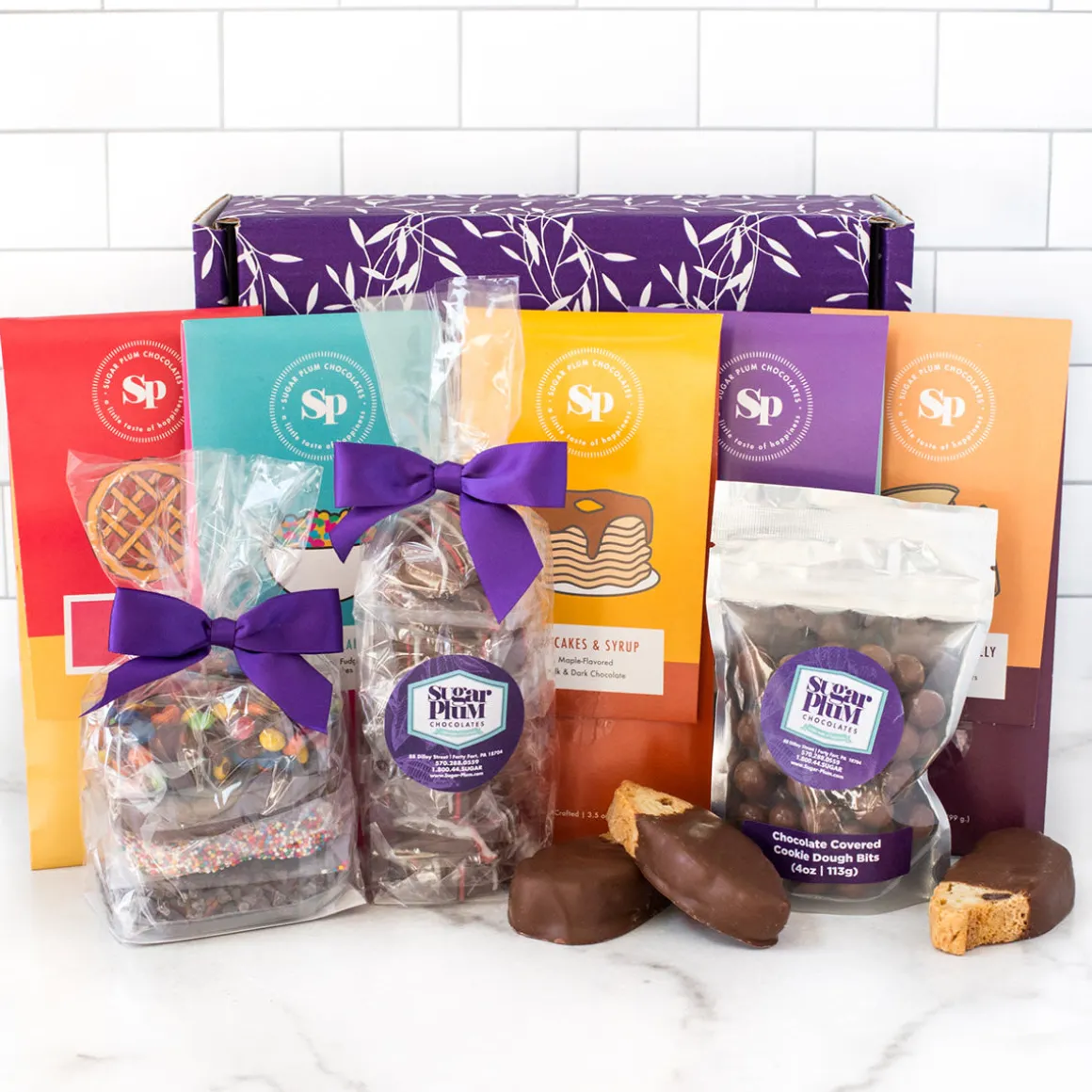 Sugar Plum Nostalgic Chocolate Bar Gift Box