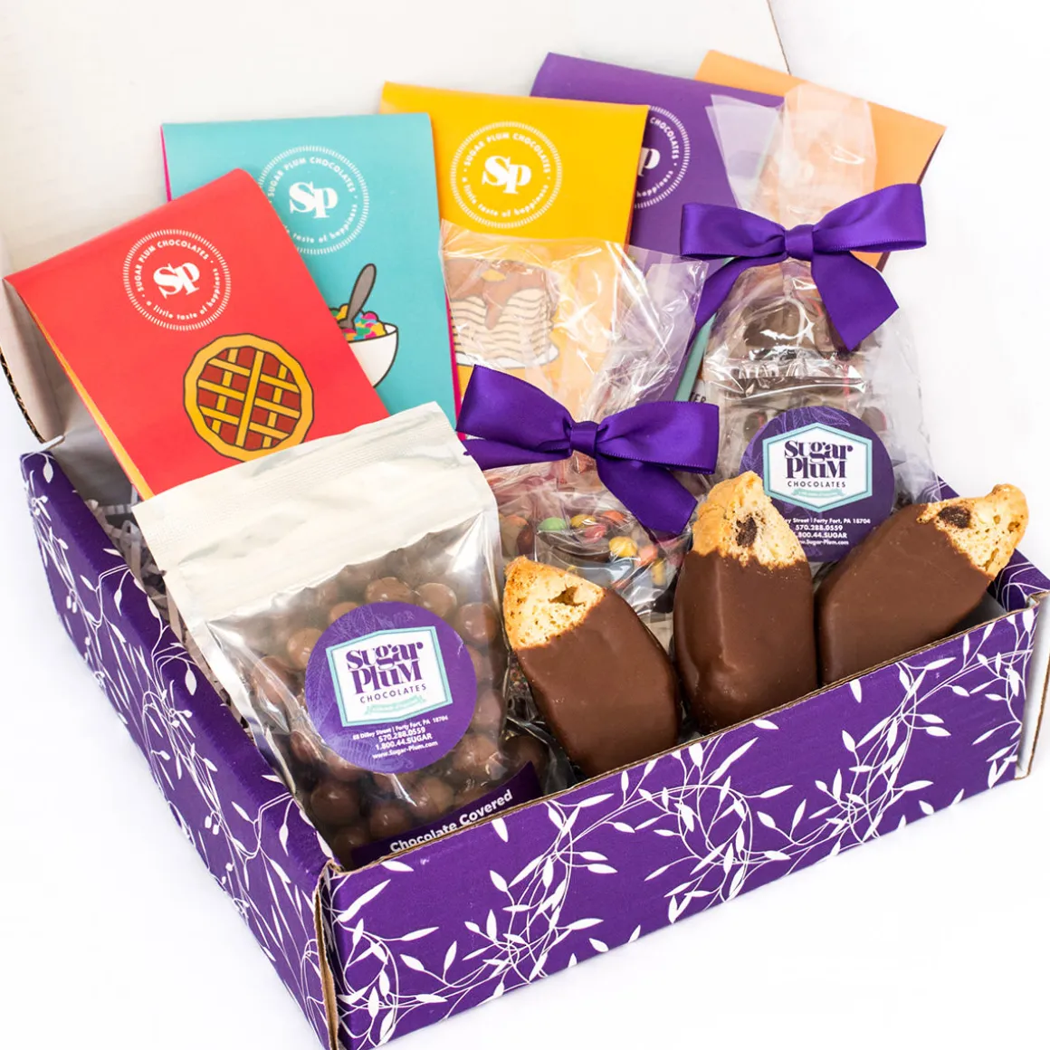 Sugar Plum Nostalgic Chocolate Bar Gift Box