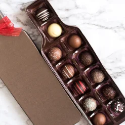 Sugar Plum Wine Truffle Box