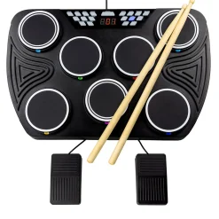 Tabletop Electronic MIDI Drum Kit