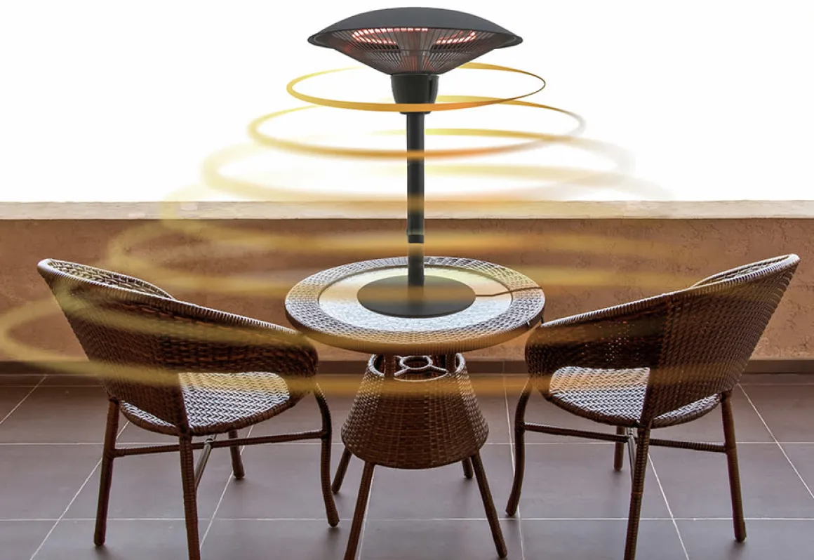 Tabletop Infrared Outdoor Heater