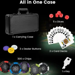 Texas Hold'em Poker Chip Set