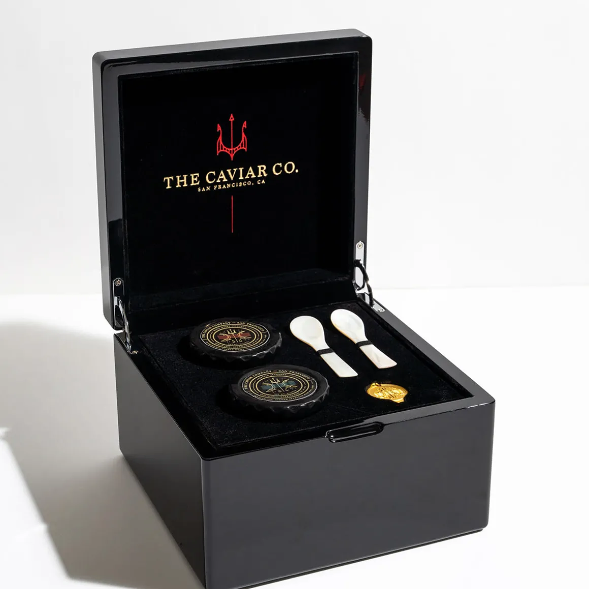 The Caviar Co. Tasting Duo Lacquer Case