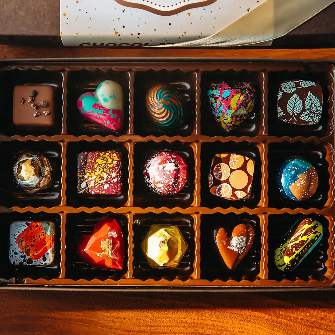 The Chocolate Season Chocolate and Caramels Tower