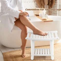 2-Tier Bathroom Shower Bench