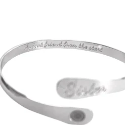 To My Sister Engraved Bracelet