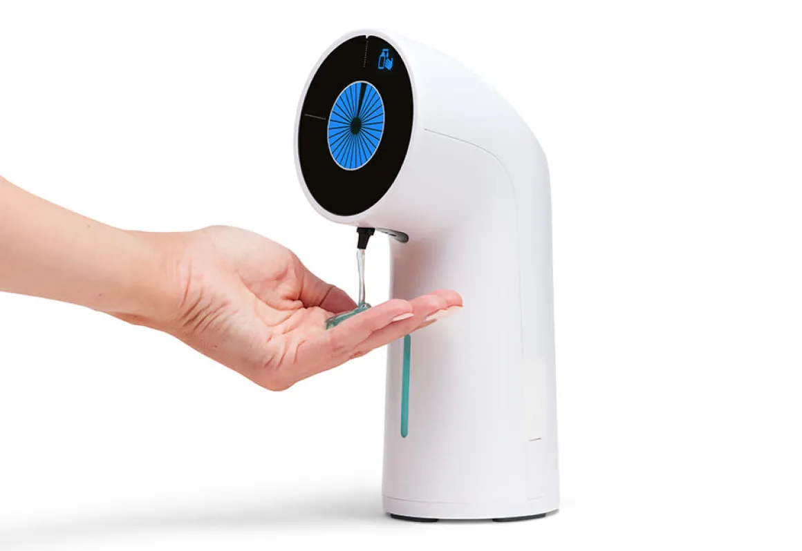 Touch Free Soap Dispenser Timer