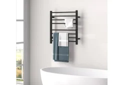 Towel Warmer Rack with LED Display