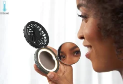 Travel Mirror Fan