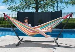 Two-Person 9-Ft. Hammock and Stand