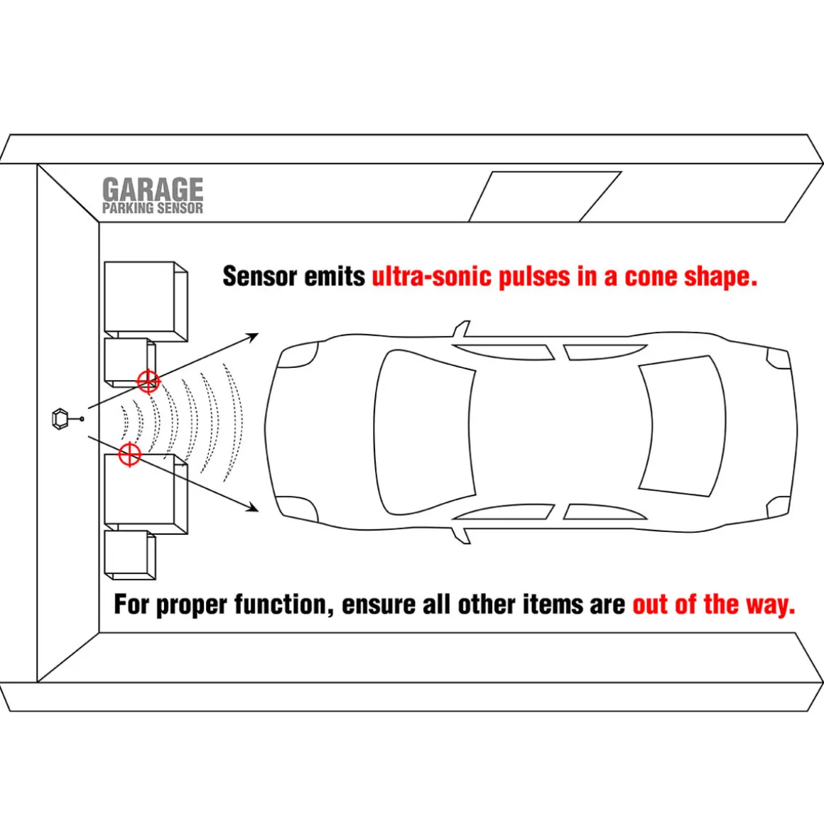 Ultrasonic Garage Parking Sensor