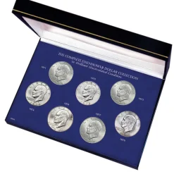 Uncirculated Eisenhower Dollar Coin Collection