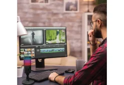 USB Gaming and Streaming Microphone with RGB Lighting