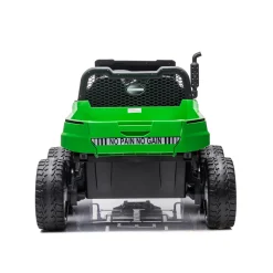 24V 6 Wheeler Tractor Trailer with Dump Cart