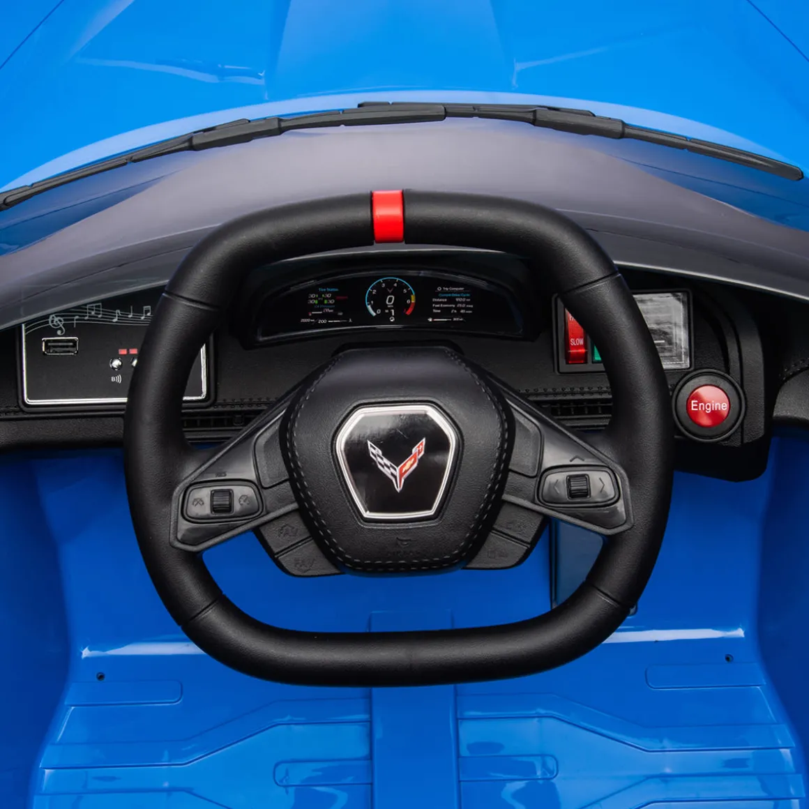 12V Chevrolet Corvette C8 Stingray Ride-On Car