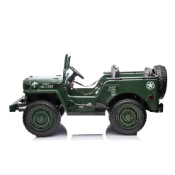 24V Military Willy Jeep Ride-On