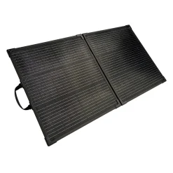 12V 100W Portable Solar Panel for 530W Portable Electric Generator