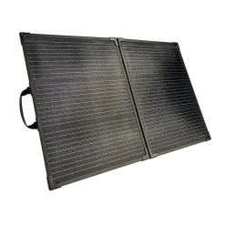 12V 100W Portable Solar Panel for 530W Portable Electric Generator