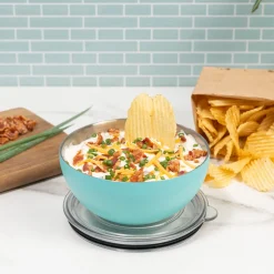 Vacuum-Insulated Serving Bowl