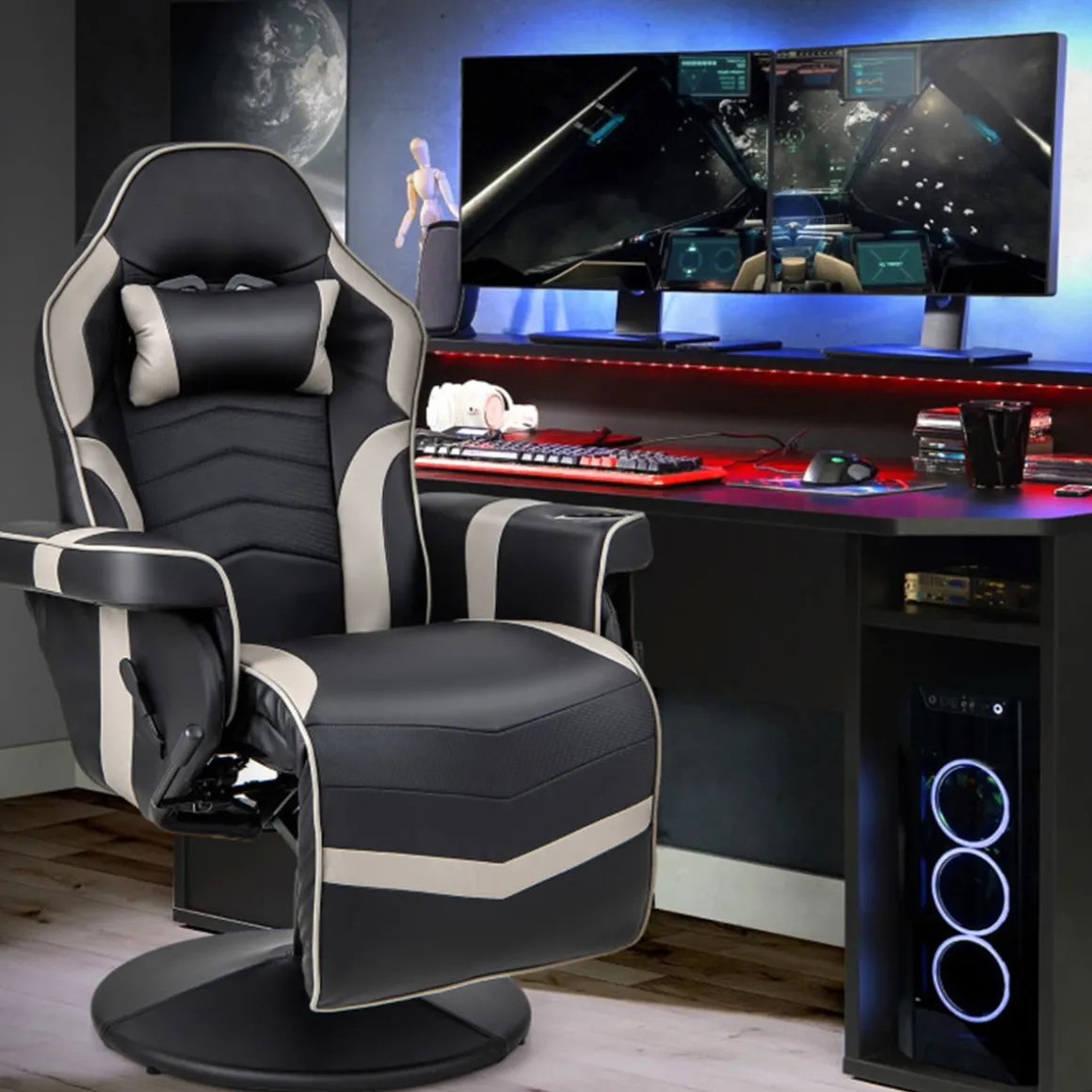 Video Gaming Massage Recliner Chair