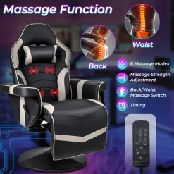 Video Gaming Massage Recliner Chair