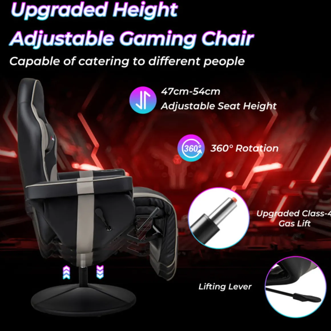 Video Gaming Massage Recliner Chair