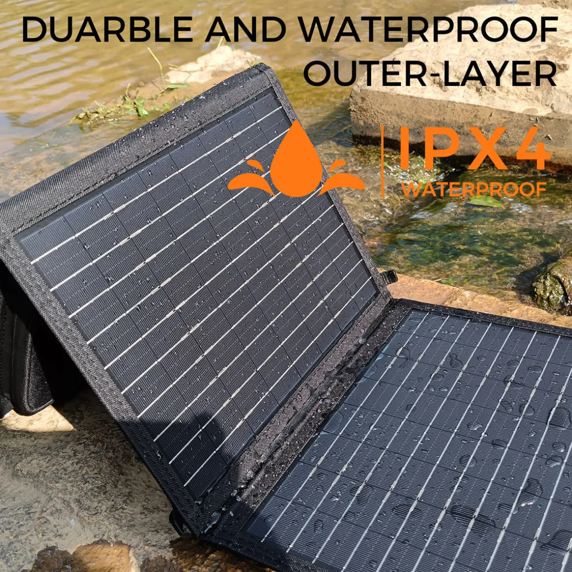 40W Portable Solar Charging Panel