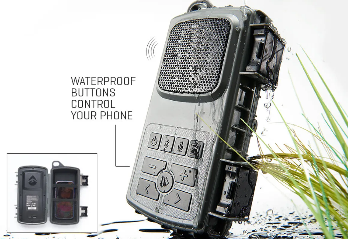 Waterproof Phone Case and Speaker