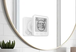 Waterproof Shower Clock with Timer
