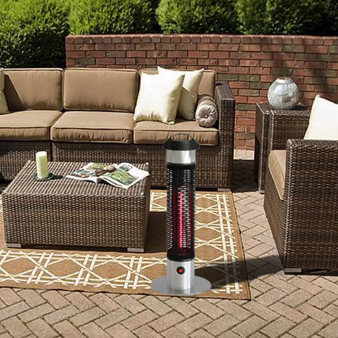 1000-Watt Portable Infrared Outdoor Heater