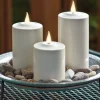 Weatherproof LED Candles (Set of 3)