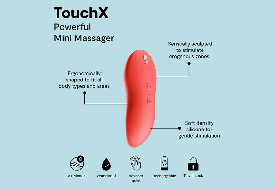 We-Vibe Touch X Lay-On Vibrator