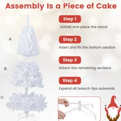 White Artificial Christmas Tree
