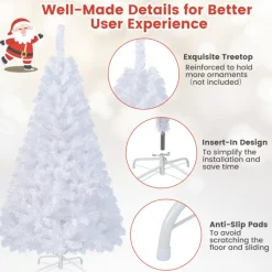 White Artificial Christmas Tree