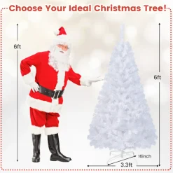 White Artificial Christmas Tree